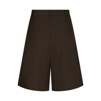 Neo Noir, Nika Structure Shorts, Dark Brown