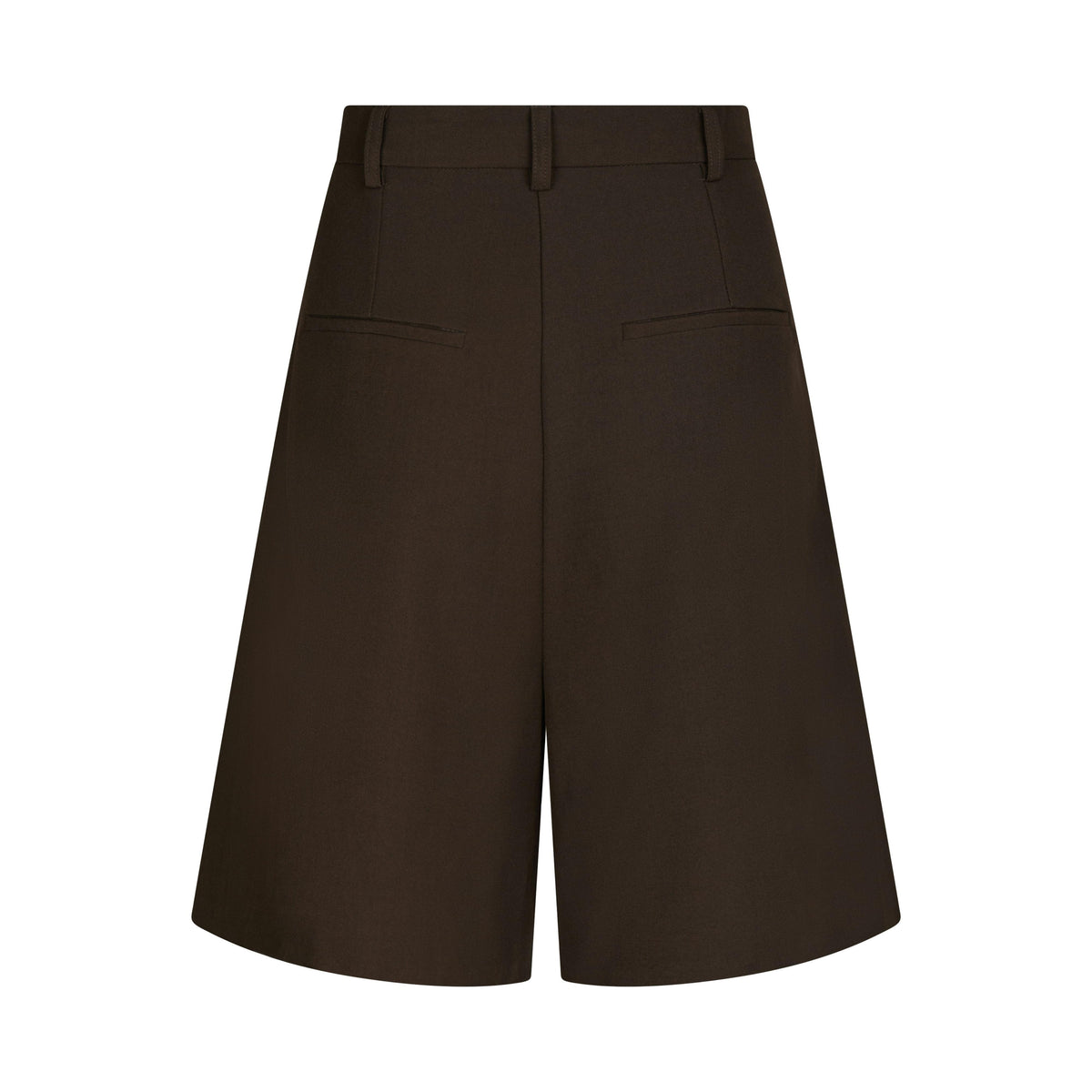 Neo Noir, Nika Structure Shorts, Dark Brown