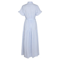Neo Noir, Nessie Stripe Dress, White/Light Blue-Neo Noir-Minlillebutik.dk