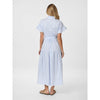 Neo Noir, Nessie Stripe Dress, White/Light Blue-Neo Noir-Minlillebutik.dk