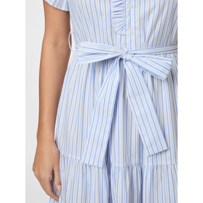Neo Noir, Nessie Stripe Dress, White/Light Blue-Neo Noir-Minlillebutik.dk