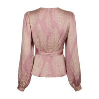 Neo Noir, Rista Paisley Drop Blouse, Evening Rose-Neo Noir-Minlillebutik.dk