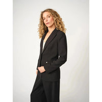 Mos Mosh, Leonora Miley Blazer, Black-Mos Mosh-Minlillebutik.dk