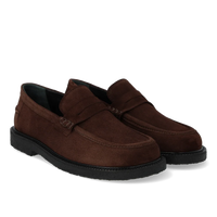 Angulus, Loafer, Bred pasform, Dark Brown