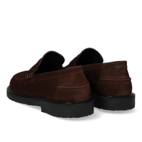 Angulus, Loafer, Bred pasform, Dark Brown
