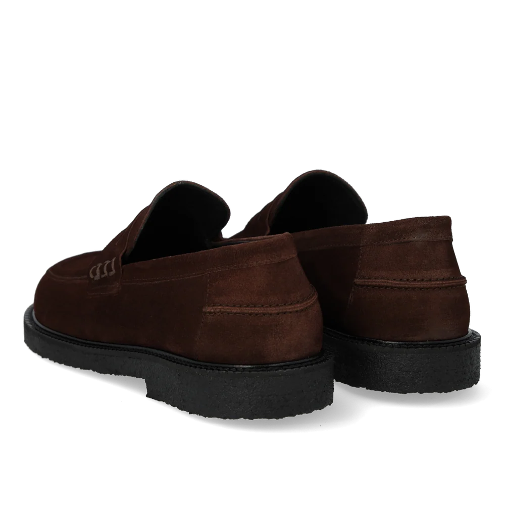 Angulus, Loafer, Bred pasform, Dark Brown