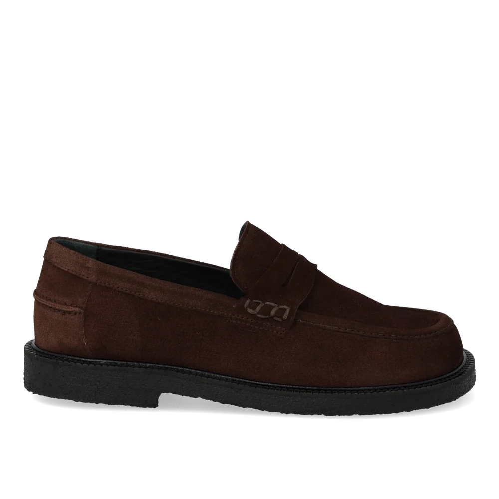 Angulus, Loafer, Bred pasform, Dark Brown