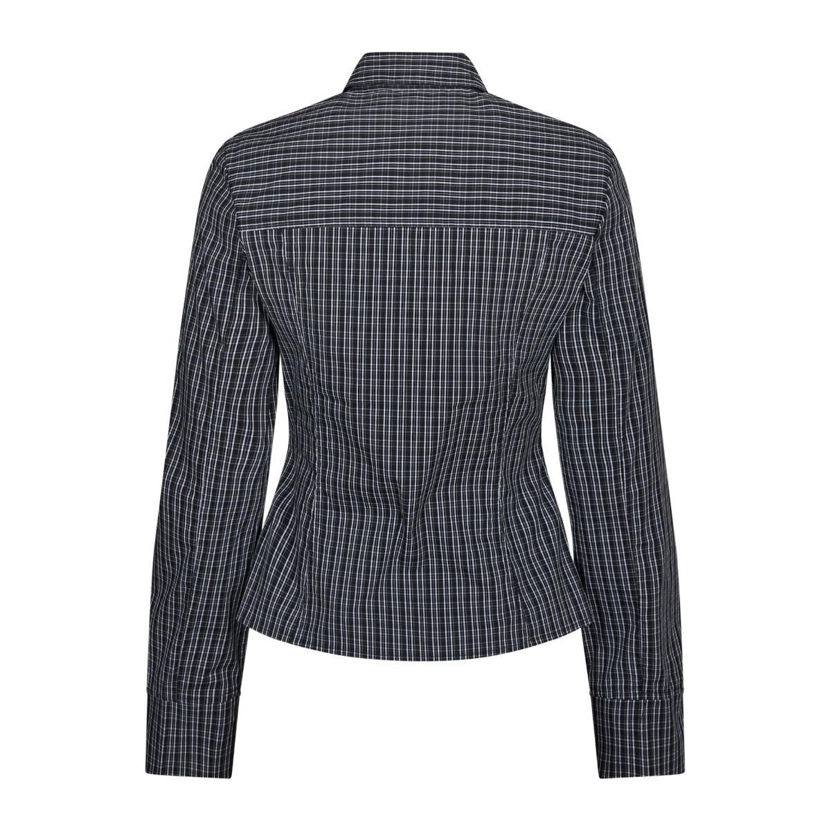 Neo Noir, Cathy Zip Shirt, Black-Neo Noir-Minlillebutik.dk