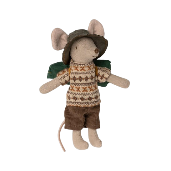 Maileg, Vandre Mus, Storebror, 17-3209-00-Maileg-Minlillebutik.dk