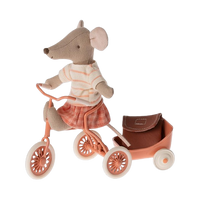 Maileg, Cykel Mus, Storesøster, 17-4204-00-Maileg-Minlillebutik.dk