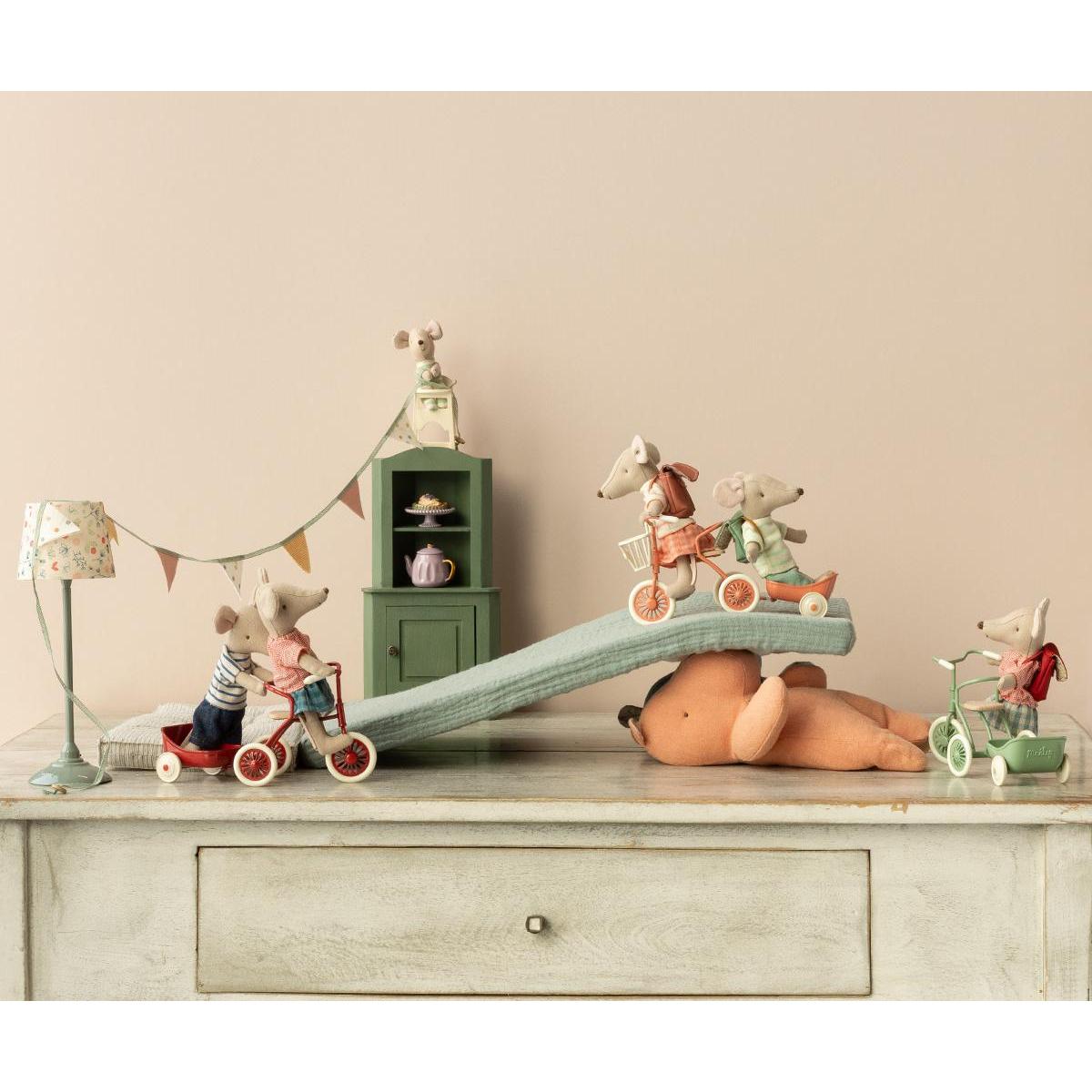 Maileg, Cykel Mus, Storesøster, 17-4204-00-Maileg-Minlillebutik.dk