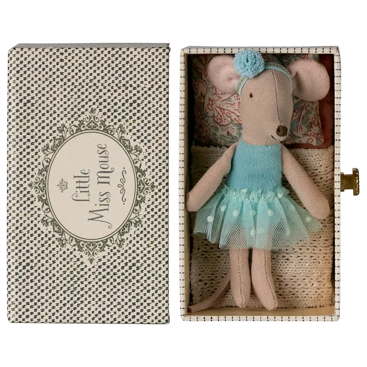 Maileg, Dansemus i daybed, Lillesøster 17-5104-00-Maileg-Minlillebutik.dk