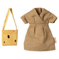 Maileg, Mor Mus, Lysebrun, 17-5302-00-Maileg-Minlillebutik.dk