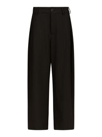 Neo Noir, Essiall Pinstripe Pants, Antracit