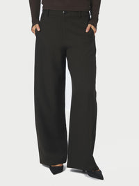 Neo Noir, Essiall Pinstripe Pants, Antracit