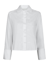 Neo Noir, Cam Poplin Shirt, Off White