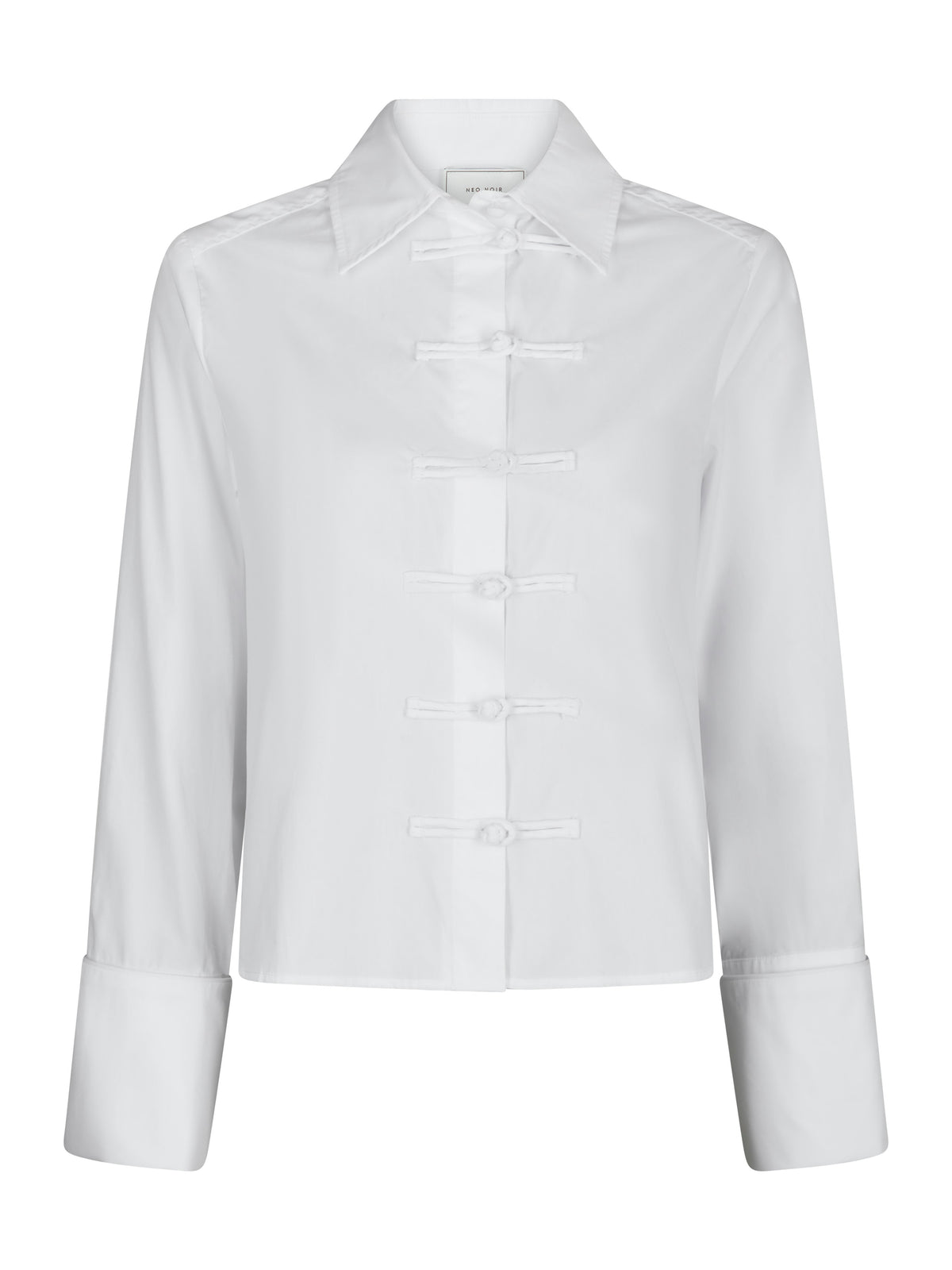 Neo Noir, Cam Poplin Shirt, Off White