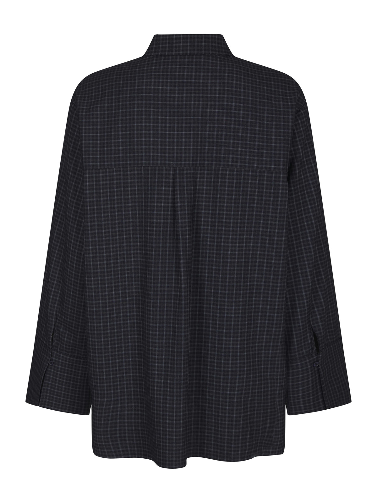 Neo Noir, Dita Check Shirt, Dark Blue