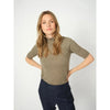 Mos Mosh, Relena Turtleneck SS Knit, Falcon-Mos Mosh-Minlillebutik.dk