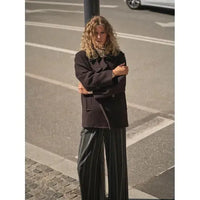 Mos Mosh, Charly Wool Jacket, Chocolate Tort-Mos Mosh-Minlillebutik.dk