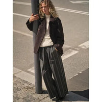 Mos Mosh, Charly Wool Jacket, Chocolate Tort-Mos Mosh-Minlillebutik.dk