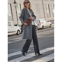 Mos Mosh, Lucca Loisa Wool Coat, Mocking Bird-Mos Mosh-Minlillebutik.dk