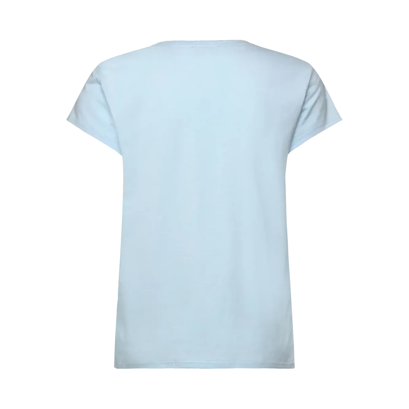 Rosemunde, RWNatali Capsleeve T-shirt, Nantucket blue-Rosemunde-Minlillebutik.dk