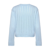 Rosemunde, RWEmilie LS O-neck Pullover, Nantucket blue-Rosemunde-Minlillebutik.dk