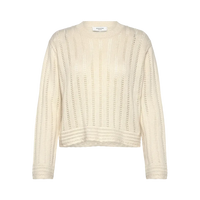 Rosemunde, RWEmilie LS O-neck Pullover, Turtledove-Rosemunde-Minlillebutik.dk