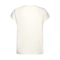 Rosemunde, RWNatali Print Capsleeve T-shirt, Still perfect Leo print-Rosemunde-Minlillebutik.dk
