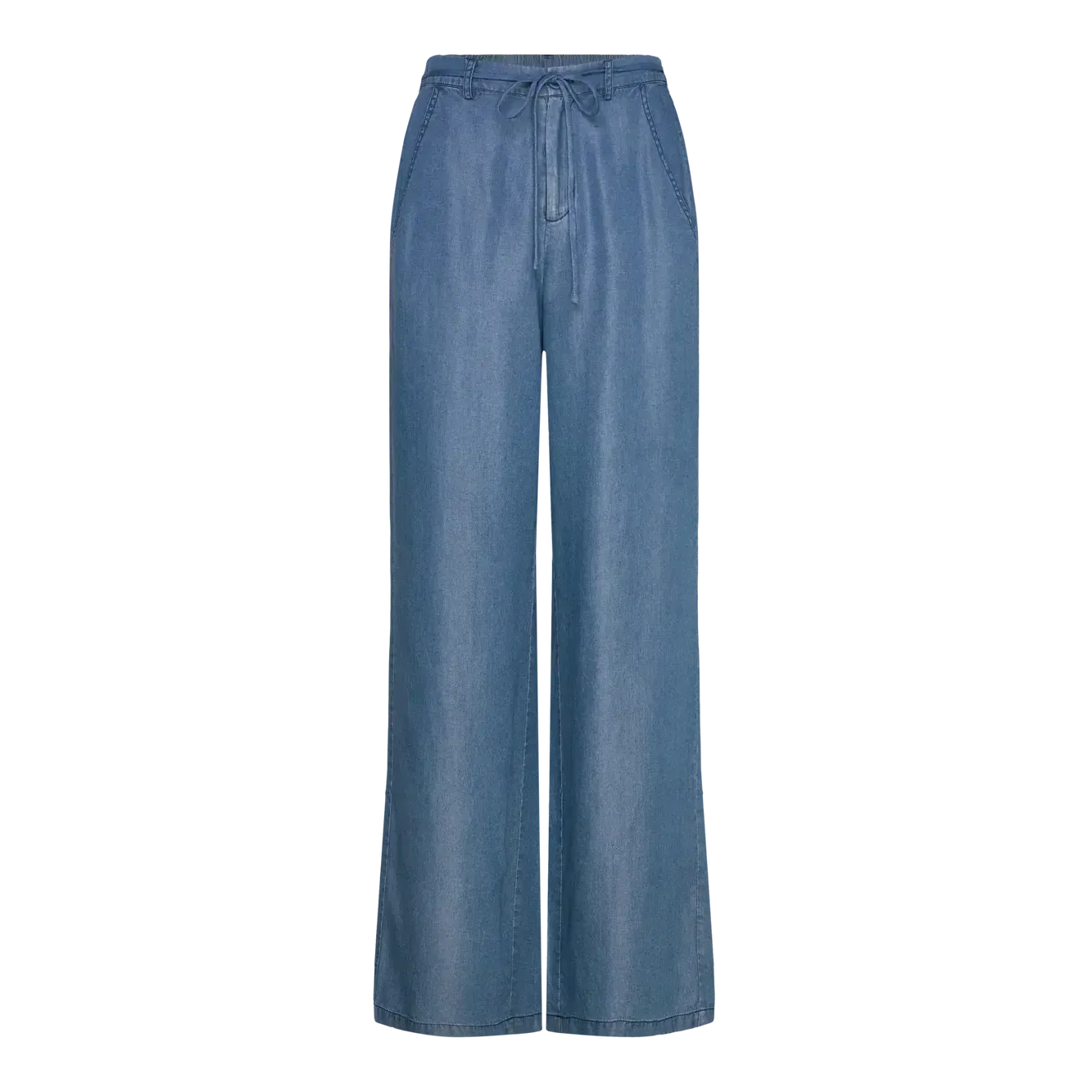 Rosemunde, RWDallas MW Trousers, Medium blue-Rosemunde-Minlillebutik.dk