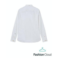 Mos Mosh Gallery, Marco Oxford Shirt, White-Mos Mosh Gallery-Minlillebutik.dk