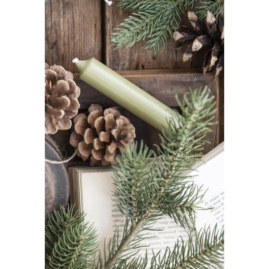 Ib Laursen, Bedelys, Mosgrøn rustik, 6 stk.-Ib Laursen-Minlillebutik.dk