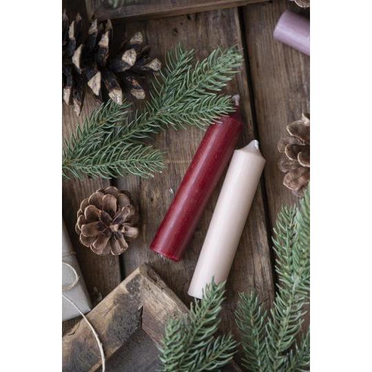 Ib Laursen, Bedelys, Bordeaux rustik, 6 stk.-Ib Laursen-Minlillebutik.dk