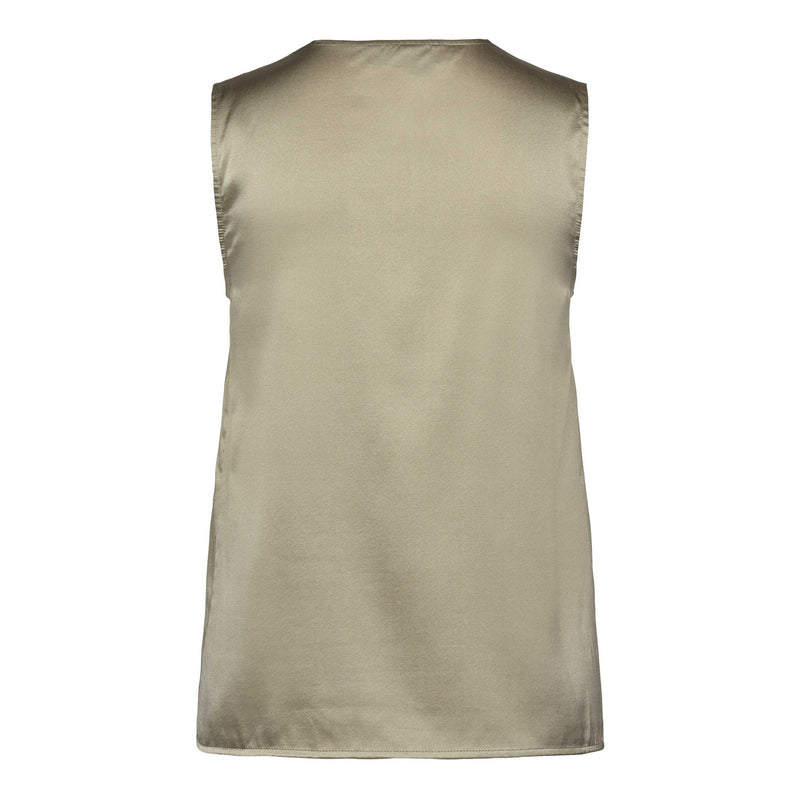 Rosemunde, RWJade Silk Lace Top, Abbey Stone-Rosemunde-Minlillebutik.dk