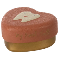 Maileg, Tandæske, Rose, 19-3607-00-Maileg-Minlillebutik.dk