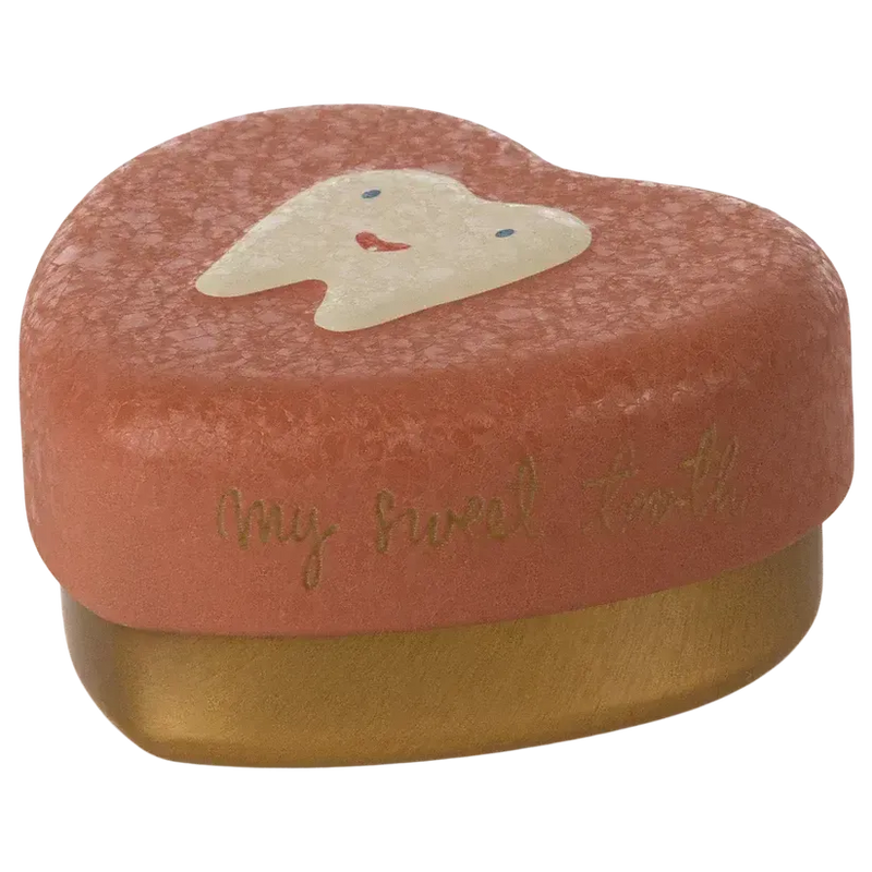 Maileg, Tandæske, Rose, 19-3607-00-Maileg-Minlillebutik.dk