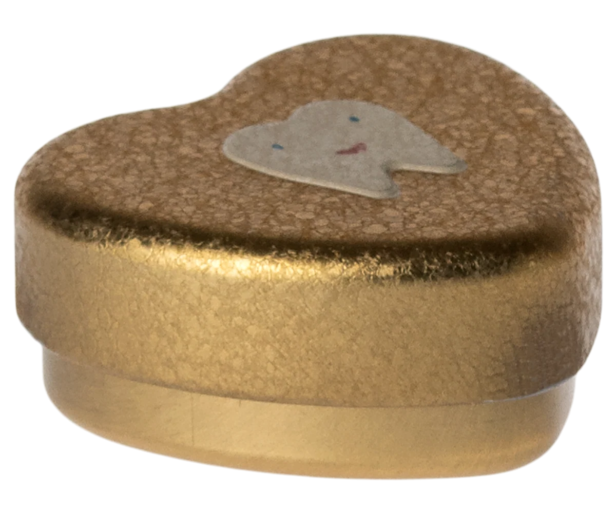 Maileg, Tandæske, Lille - Guld, 19-4601-02