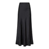 Neo Noir, Vicky Heavy Sateen Skirt, Black-Neo Noir-Minlillebutik.dk
