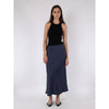 Neo Noir, Vicky Heavy Sateen Skirt, Midnight Blue-Neo Noir-Minlillebutik.dk
