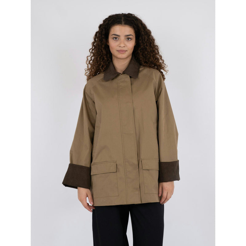 Neo Noir, Anastacia Cord Jacket, Khaki