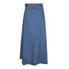 Neo Noir, Nina Wrap Skirt, Denim