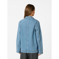 Neo Noir, Dimma Denim Blazer, Blue