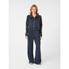 Neo Noir, Vera Track Suit Blouse, Navy