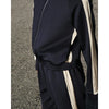 Neo Noir, Vera Track Suit Blouse, Navy