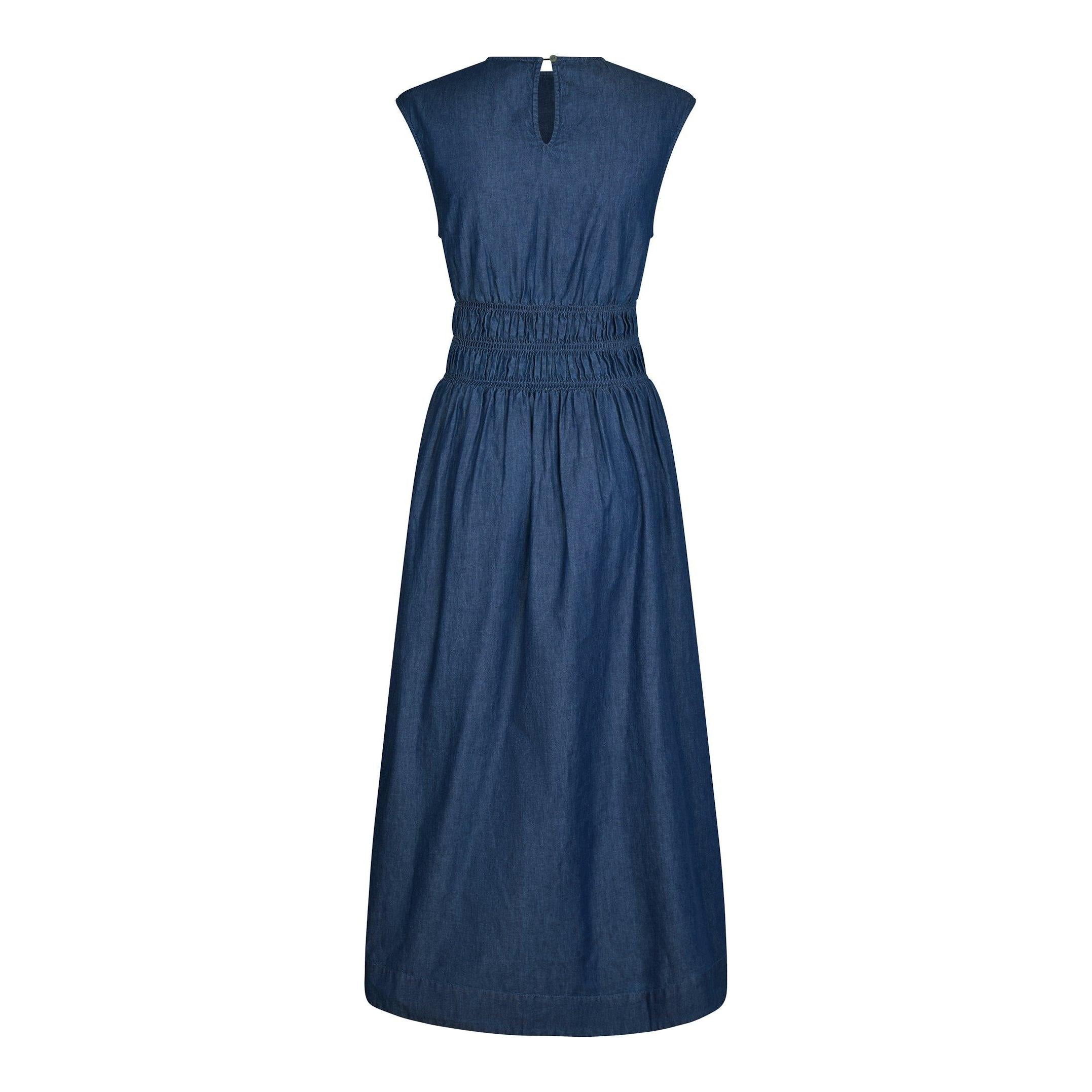 Neo Noir, Esmy Denim Dress, Blue-Neo Noir-Minlillebutik.dk