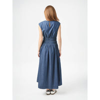 Neo Noir, Esmy Denim Dress, Blue-Neo Noir-Minlillebutik.dk