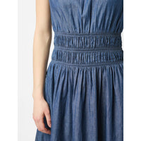 Neo Noir, Esmy Denim Dress, Blue-Neo Noir-Minlillebutik.dk