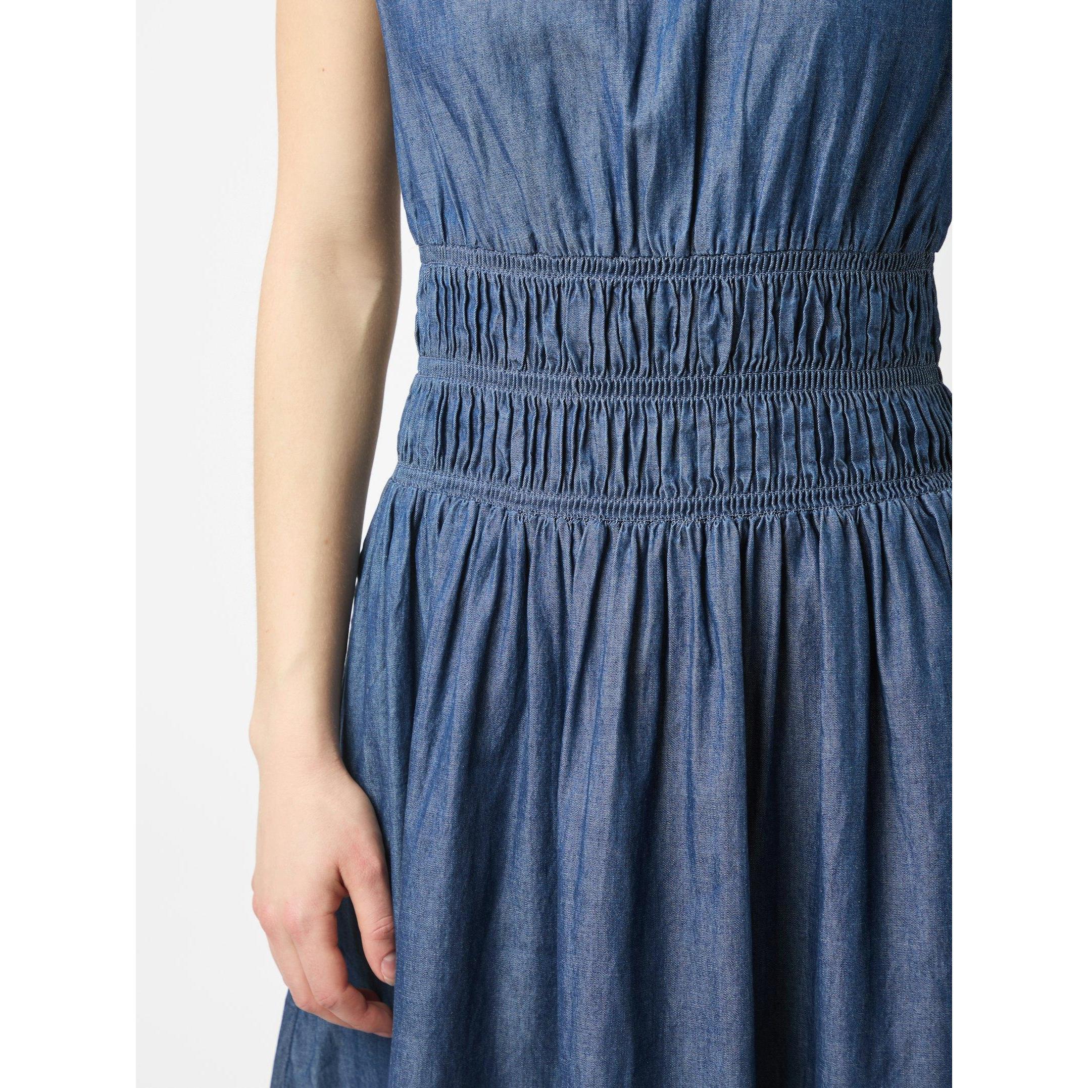 Neo Noir, Esmy Denim Dress, Blue-Neo Noir-Minlillebutik.dk