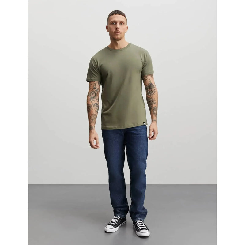 Mads Nørgaard, Organic Thor Tee FAV, Army-Mads Nørgaard - Herre-Minlillebutik.dk